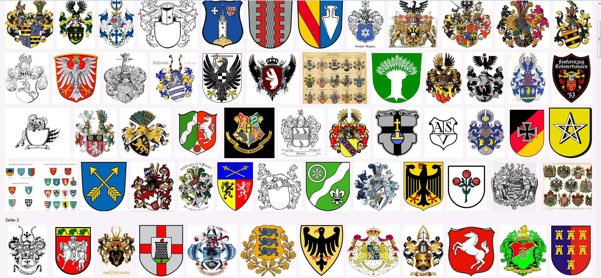 Logoentwicklung - Überblick-Wappen